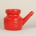 Frattina 350ml Ceramic Neti Pot for Nasal Rinsing - Durable Leakproof Spout - Grey - Buy Online on GoSupps.com