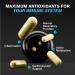 Immune Health Support: Quercetin 500mg, Zinc 50mg, Vitamin C, D3, Bromelain Supplement - Buy Online on GoSupps.com
