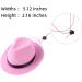 4 PCS Pink Cowgirl Hat Bandanna Sunglasses Hiphop Costume for Pet - Cowboy & Hippie Look - Buy Online on GoSupps.com