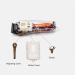 Wahl 5-Star Series Hair Clipper Accessories 3PCS Dial Button Switch Motor Cover | Compatible with Cordless Magic Clip #8148 8591 (Brown) - Buy Online on GoSupps.com