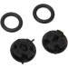 Hiraith Eyeglass Ear Grips - Elastic & Durable Black Ear Hooks (10 Sets) for Sports - Rubber Plastic Eyewear Accessories - Buy Online on GoSupps.com