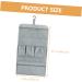 Baluue 4pcs Multifunctional Storage Bag Travel Pouch for Hair Styling Tools Folding Comb Men Leather Grey 69X35CMx4pcs Greyx4pcs - Buy Online on GoSupps.com