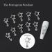 30PCS Dangling 3D Metal Star Nail Charms with Rhinestones - DIY Nail Art Jewelry for Women - Silver - Buy Online on GoSupps.com