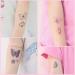RENUIS Glitter Temporary Tattoos for Kids - 20 Sheets Mermaid Butterfly Fairy Flowers Fake Tattoo Stickers for Girls - Waterproof Party Favors & Gifts - Buy Online on GoSupps.com