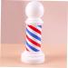 Emblems Salon Open Sign Barber Equipment Barber Decoration Luminous Barber Light Barber Shop Light Luminous Barber Sign Luminous Pole Classic Plastic White Eye Light to Rotate - Buy Online on GoSupps.com