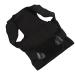 Hunchback Corrector Straightener Soft Thin Breathable Support Back Brace Adjustable for Office Worker for Home (M)