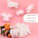 Premium 50g Polyester Fiber Fill for Stuffed Animals, Crafts, Pillows & Cushions | High Resilience Fluff Stuffing - 1.8oz - Buy Online on GoSupps.com