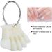 Nail Color Card 4 Colors Manicure Polish Gel Display Tool - 50pcs Nail Art Practice Tips, Natural Color - Buy Online on GoSupps.com