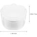 Premium Press Case Prosthesis Box with Brush Holder & Sieve - Travel-Friendly Prosthesis Container | Ideal for Bathroom & Cleaning - Buy Online on GoSupps.com