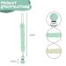 Vicloon Pacifier Chain - 2 pcs Silicone Baby Fruit Shape Clips BPA-Free Food-Grade Silicone for Boys & Girls - Buy Online on GoSupps.com