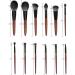 DFHBFG 12 Brushes Set - Complete Loose Powder & Eye Shadow Beauty Tool Kit for Perfect Grooming - Buy Online on GoSupps.com