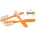 Dukal Orange Toothbrushes 144 Pack - Short Handle, Soft Bristles, Rounded Tips, Ideal for Sensitive Enamel - Individually Packaged - Buy Online on GoSupps.com