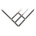 Didiseaon 5 Pcs Second Generation Scale Eyebrow Shape Microblading Ruler Eyebrow Measurement Tool Bagged Mold 25x5x0.6cmx5pcs Blackx5pcs