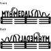 Sehaz Artworks Black Medal Hanger Display - Holds up to 40 Medals | Race Medal Holder Case for Running & Marathon | Medal Rack - Buy Online on GoSupps.com