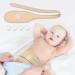 Mybow Umbilical Hernia Belt for Baby Newborn Cord Cover Belly Button Band Medical Abdominal Wrap Hernia Truss Belt Baby Bump Navel Band Infant Gripe Belt Umbilical Hernia Support Strap Beige
