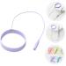 SKISUNO Eyelash Tweezers Extension Supplies Eyelash Extension Tweezers Protector for Eyelashes Eyelash Extensions Eyelash Extension Tool Eyelash Extension Supplies Silica Gel Purple - Buy Online on GoSupps.com