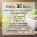 Herbal Roots Organic Saw Palmetto Capsules - 1000mg | 60 Vegan Capsules | Made in USA - Buy Online on GoSupps.com