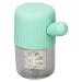 Contact Lens Cleaning Box Portable Lightweight Contact Lens Cleaner Portable Mini Bag for Beauty Salon (Green)