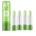 4pcs Natural Aloe Vera Lip Balm Long Lasting Nutritious Lipstick Lips Moisturizer Temperature Color Changing Lip Gloss