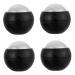 Gleavi 4 pieces of hand massage ball fasciitis massage device Ice face roller foot massage roller roller ball for the household practical massage ball hot and cold scroll wheel puck roll the ball ABS