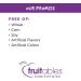 Fruitables Whole Jerky Dog Treats - Gluten-Free Chicken Strips | 5 oz | Grain & Wheat Free - Buy Online on GoSupps.com