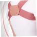 Back Brace Straightener Belt - Electronic Posture Corrector & Anti Hunchback Support Strap - Pink Polyester - Adjustable Comfort for Men & Women - Perfect Posture Trainer 22x14x2cm - Buy Online on GoSupps.com