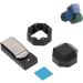 DINESA Pool Cue Chalk Box with Clip - 2-Layer Octagonal Billiard Cue Chalk Holder | Universal Billiard Accessories for Improved Performance - Buy Online on GoSupps.com
