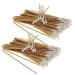 200x 15 cm cotton swabs Kosmetex wooden stick with cotton head cotton swab 200x 15cm