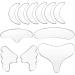 Anti Wrinkle Patches Chest Pads Silicone Neck Wrinkle Patches Forehead Wrinkle Pads for Face 11PCS - Buy Online on GoSupps.com