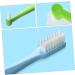 Partykindom 4-Piece Travel Toothbrush Set | Double-Sided U-Shaped Design | Portable Manual Interdental Brushes for Home & Travel - Buy Online on GoSupps.com