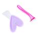 Mipcase Rasoir Bikini pour Femmes Taille Mini en Silicone Coupeur de Poils Intime Outil de Rasage Ergonomique pour Parties Intimes Usage Personnel Couleur Al atoire