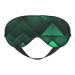 Black and Gold Geometric Print Unisex Sleep Mask Double-Sided Eye Mask Ideal for Sound Sleep and Skin Care
