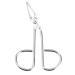 Happyyami Stainless Steel Eyebrow tweezer Eyebrow Tweezers Eyebrow with Comb Eyebrow Stencil kit Nail Stainless Steel Scissor Handle Tweezers face Miss Grabber Hair Removal