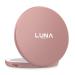 LUNA London Compact 2.0 Travel Mirror in Rose Gold | Travel Makeup Mirror with Light | LED Lighted Vanity Mirror with 3 Light Modes | 7X Magnification Folding Portable & Rechargeable | Espejo
