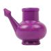 Yoga-Mad Genie Neti Pot Purple Neti Pot 240ml with Lid Used to Practice Jalaneti (Nasal Irrigation) Dishwasher Safe