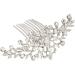 Uonlytech Bride Wedding Hair Comb Crystal Wedding Hair Side Comb Rhinestone Bridal Hair Comb Wedding Hair Pieces for Brides Women Girls(Silver) - Buy Online on GoSupps.com
