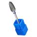 Mikinona Nail Polisher Polishing Drill Bits Manicure Polishing Heads Nail Art Polishing Bits Safety Bits for Nail Drill Nail Drill Tips Metal Nail Bits Cuticle Drill Bits for Nails 7x1.3.cm As Shown 2