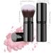 Retractable Telescopic Face Kabuki Brush - Portable Round Powder Makeup Brush (Black) - Buy Online on GoSupps.com