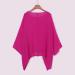 Women Cotton and Linen Shirt Oversized Blouses Summer Long Sleeve Button Down Casual Tees V Neck Loose Business Office Fashion T Shirt 2924-qppoj-3-hotpink 3XL - Buy Online on GoSupps.com