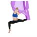 SanQing Aerial Yoga Hammock - Purple Aerial Silk for Antigravity Inversion Exercises | Durable Yoga Starter Kit for All Levels | Home Use - Buy Online on GoSupps.com
