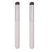 2 Silicone Lip Brushes Reusable Lip Makeup Applicator Premium High Elastic Silicone Round Head Make Up Brushes Portable Silicone Makeup Brush For Lip Balm Lip Gloss Lip Stick And Concealer