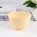 EXCEART Large Mixing Bowl Set - 3 Pcs Facial Mask Bowls for DIY Beauty Care - Ideal for Eye Masks - Yellow Color - Buy Online on GoSupps.com