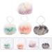 Buy 4pcs Stylish Bath Balls | Foaming Shower Tools | Bubble Makers & Scrubbers for Bathing - Buy Online on GoSupps.com