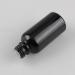 Tianzd 30ml Gloss Black Glass Bottles - 4 Pack with Sealed Stopper & Silver Cap | Perfect for Essential Oils Fragrance & Aromatherapy - International Shipping Available - Buy Online on GoSupps.com