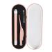 Stainless Steel Durable Luminous Tweezer Earpick Steel Ear Pick Earwax Remover Spoon Ear Scraper for Baby Kid Child Ear Cleaning Set (Rose Gold)