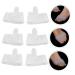 Lurrose 2 Sets Front Foot Friction Bunion Relieving Guards Protectors - Soft Gel Toe Correctors for Comfortable Feet - 3 Pairs Separator Set for Forefoot Insoles - 7.5x5.8cm, White - Buy Online on GoSupps.com