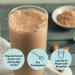 Organic Vegan Protein Powder - Chocolate Flavor | Pea Almond & Hemp | 450g - Sweetened with Erythritol - Buy Online on GoSupps.com