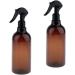 Buy Sgersten 2 x 500ml Empty Amber Spray Bottles for Essential Oils & Aromatherapy - Durable Plastic | International Shipping - Buy Online on GoSupps.com