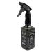 500ML Hairdressing Spray Bottle Hair Salon Tools Spray Retro Liquid Bottle with Pump Head Suitable for Gardening Household (Color : Black)