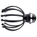 Sewoart 1stk Head massager Octopus massage device Manual back scratches Hair massage brush manual back massage devices scalp scratch plastic handbook 18x14.5cm black